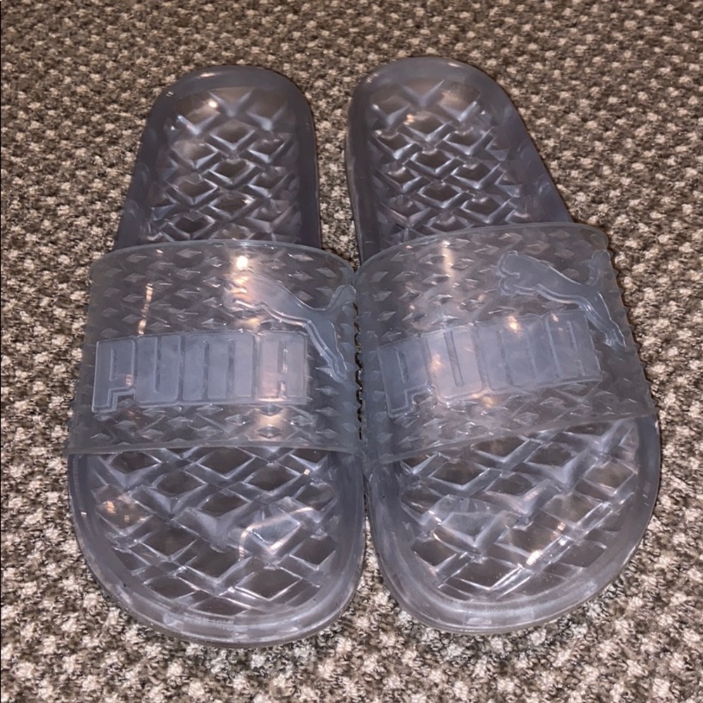 Puma Clear Jelly Slides
